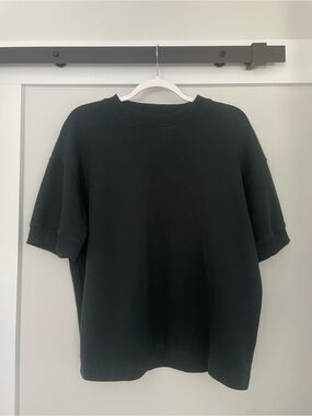 Denim & Flower Men's Hunter Green Short-Sleeve Crewneck Sweater